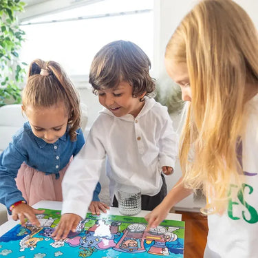 BlokSlim | Aprendizaje lúdico con bloques de madera – Rompecabezas 3D Montessori